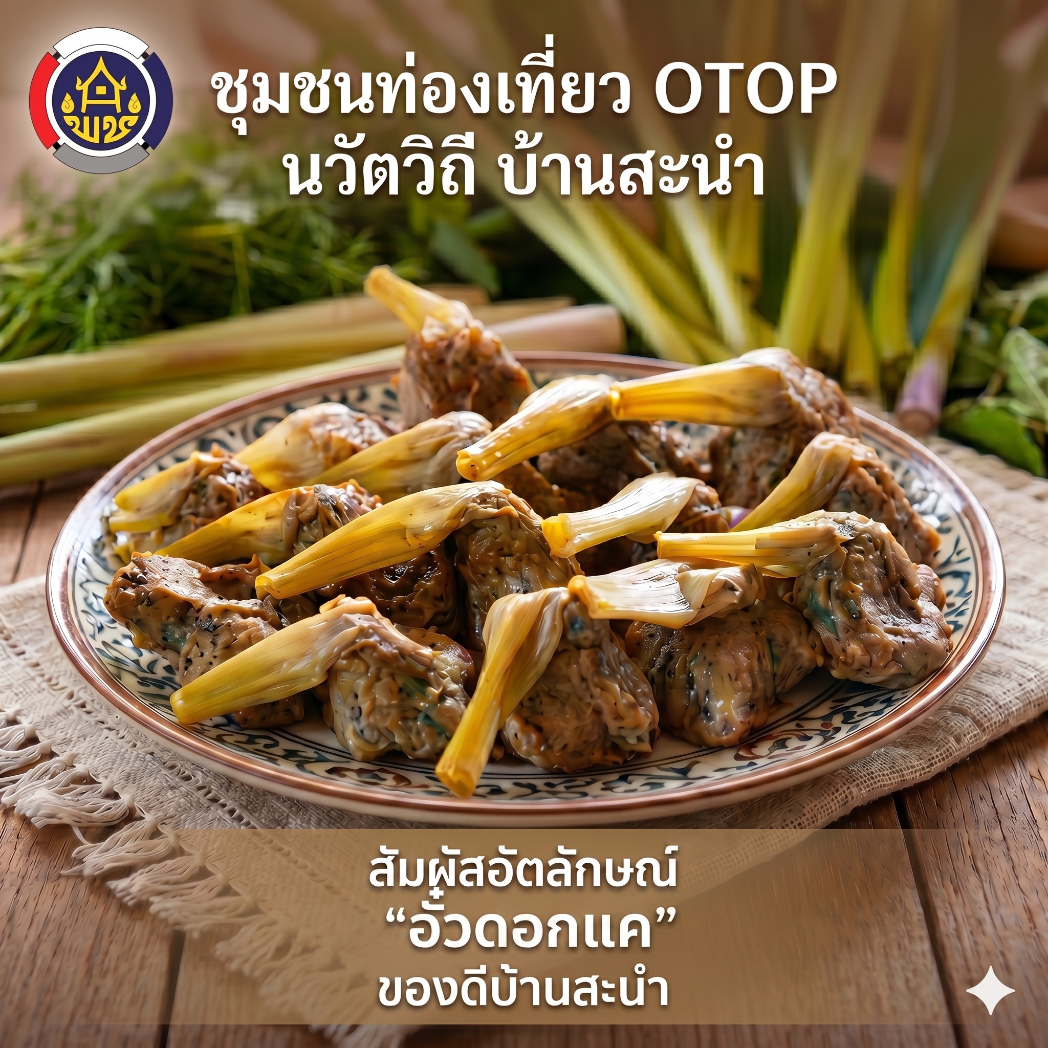 ขอประชาสัมพันธ์ชุมชนท่องเที่ยว OTOP นวัตวิถี ประจำเดือน พฤษภาคม 2569 